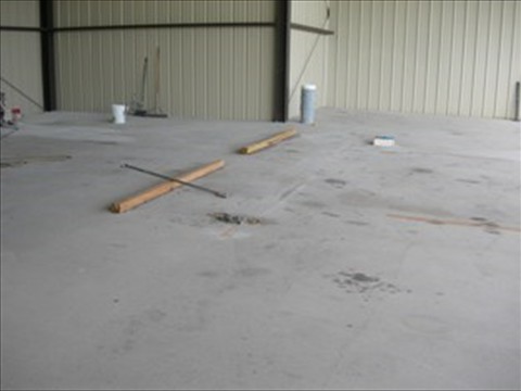 Old Stained & Pitted Floor