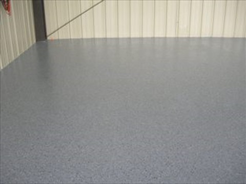 Epoxy Second Coat w/Colored Chips